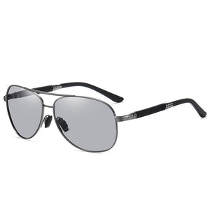 Retro women's unisex night vision driving sunglasses sunglasses chameleon brand design polarized photochromic