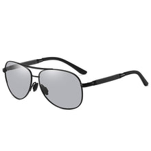 Load image into Gallery viewer, Retro women&#39;s unisex night vision driving sunglasses sunglasses chameleon brand design polarized photochromic