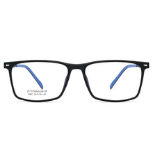 Carica l&#39;immagine nel visualizzatore di Gallery, Reven 8881 Titanium Square Glasses Frame Men Women Vintage Prescription Eyeglasses Frame Myopia Optical Spectacles Retro Eyewear