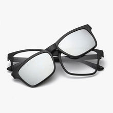 Load image into Gallery viewer, Reven Jate 2202 Polarized Night Vision Sunglasses Clip-on Magnetic Connection for Men and Women Sunwear Polarize