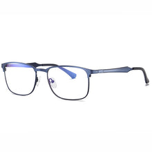 Load image into Gallery viewer, Reven Jate 2307 Full Rim Alloy Front Flexible Plastic TR-90 Temple Legs Optical Eyeglasses Frame for Men and Women Eyewear