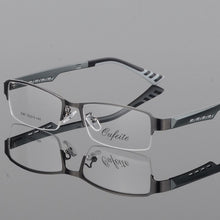 Load image into Gallery viewer, Reven Jate 2387 Half Rimless Eyeglasses Frame  Prescription Semi-Rim Glasses Frame For Women&#39;s Eyewear Female Armacao Oculos