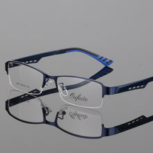 Load image into Gallery viewer, Reven Jate 2387 Half Rimless Eyeglasses Frame  Prescription Semi-Rim Glasses Frame For Women&#39;s Eyewear Female Armacao Oculos