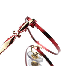 Load image into Gallery viewer, Reven Jate 6022 Pure Titanium Full Rim Eyeglasses Optical Glasses Frame For Women&#39;s Eyewear Female Armacao Oculos