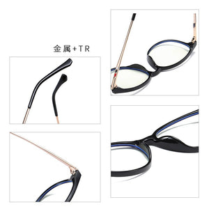 Reven Jate 6911 Alloy Glasses Frame Men Ultralight Women Vintage Round Prescription Eyeglasses Retro Optical Frame Eyewear