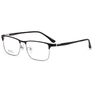 Reven Jate 8803S Optical Glasses Pure Titanium Frame Prescription Eyeglasses Rx Men Glasses for Male Eyewear