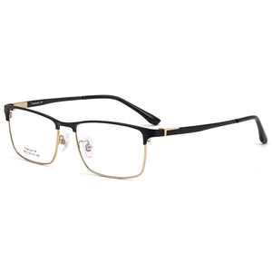 Reven Jate 8803S Optical Glasses Pure Titanium Frame Prescription Eyeglasses Rx Men Glasses for Male Eyewear