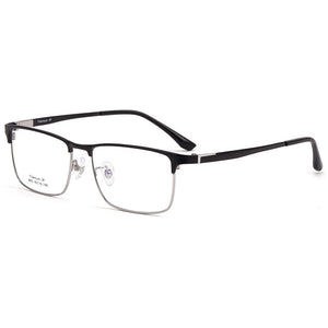 Reven Jate 8803S Optical Glasses Pure Titanium Frame Prescription Eyeglasses Rx Men Glasses for Male Eyewear