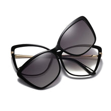 Load image into Gallery viewer, Reven Jate 95335 Polarized Sunglasses Men Women Magnetic Clip On Glasses Alloy Optical Prescription Eyewear Frames Eyeglasses