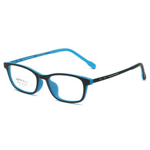 Load image into Gallery viewer, Reven Jate 9837 Small Face Flexible Frame Pure Titanium Super Light Temple Legs Prescription Eyeglasses Frame Optical Glasses