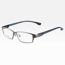Load image into Gallery viewer, Reven Jate EJ267  Men Eyeglasses Frame Ultra Light-Weighted Flexible IP Electronic Plating Metal Material Rim Glasses