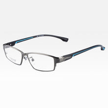 Load image into Gallery viewer, Reven Jate EJ267  Men Eyeglasses Frame Ultra Light-Weighted Flexible IP Electronic Plating Metal Material Rim Glasses