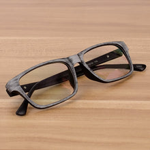 Load image into Gallery viewer, Reven Jate Eyewear Men and Women Unisex Wooden Pattern Retro Optical Spectacle Eyeglases Glasses Frame Vintage Eyewear