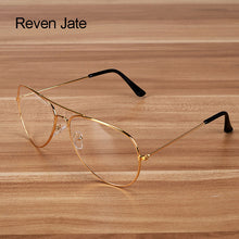 Load image into Gallery viewer, Reven Jate Alloy Frame Optical Stylish Eyeglasses Frame for Men Glasses Optical Prescription Eyewear Man Spectacles