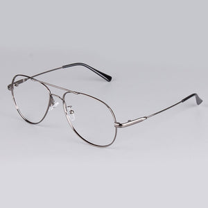 Reven Jate Full Rim Super Flexible Memery Metal Alloy Titanium Optical Eyeglasses Frame for Men and Women with 5 Optional Colors