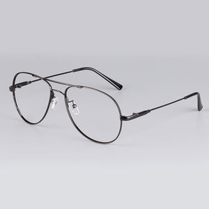 Reven Jate Full Rim Super Flexible Memery Metal Alloy Titanium Optical Eyeglasses Frame for Men and Women with 5 Optional Colors