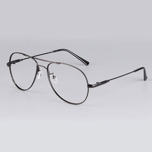 Reven Jate Full Rim Super Flexible Memery Metal Alloy Titanium Optical Eyeglasses Frame for Men and Women with 5 Optional Colors