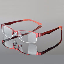 Load image into Gallery viewer, Reven Jate Half Rimless Eyeglasses Frame Optical Prescription Semi-Rim Glasses Frame For Women&#39;s Eyewear Female Armacao Oculos