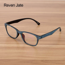 Load image into Gallery viewer, Reven Jate Men and Women Unisex Wooden Pattern Retro Optical Spectacles Eyeglasses Glasses Frame