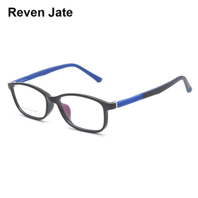 Reven Jate S1015 Acetate Full Rim Flexible  Eyeglasses Frame for Men and Women Optical Eyewear Frame Spectacles