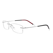Load image into Gallery viewer, Reven Jate Titanium Men Glasses Frame Rimless Eyeglasses Optical Prescription Man Eyewear Spectacles for Male Vision Correction