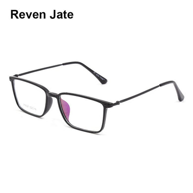 Reven Jate X2027 Montatura per occhiali in plastica con montatura completa in metallo per uomo e donna Montatura per occhiali ottici 5 colori