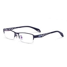 Load image into Gallery viewer, Reven Jate XS505 Half Rim Eyeglasses Frame Optical Prescription Semi-Rim Glasses Frame For men&#39;s Eyewear male Armacao Oculos