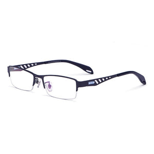 Reven Jate XS505 Half Rim Eyeglasses Frame Optical Prescription Semi-Rim Glasses Frame For men's Eyewear male Armacao Oculos
