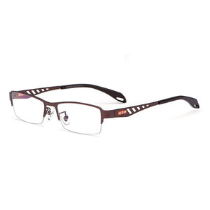 Reven Jate XS505 Half Rim Eyeglasses Frame Optical Prescription Semi-Rim Glasses Frame For men's Eyewear male Armacao Oculos
