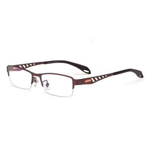 Load image into Gallery viewer, Reven Jate XS505 Half Rim Eyeglasses Frame Optical Prescription Semi-Rim Glasses Frame For men&#39;s Eyewear male Armacao Oculos
