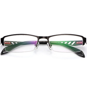 Reven Jate XS505 Half Rim Eyeglasses Frame Optical Prescription Semi-Rim Glasses Frame For men's Eyewear male Armacao Oculos
