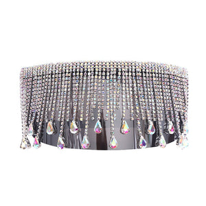 Rhinestone Oversized Sunglasses Women Men  Big Frame Mask Glasses Goggle Diamond Eye ProtectionGlasses Shade UV400