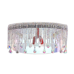 Rhinestone Oversized Sunglasses Women Men  Big Frame Mask Glasses Goggle Diamond Eye ProtectionGlasses Shade UV400