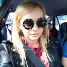 Load image into Gallery viewer, Rilixes Newest Round Sunglasses Women Brand Designer Vintage Gradient Shades Sun Glasses UV400 Oculos Feminino Lentes