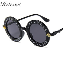 Load image into Gallery viewer, Rilixes Newest Round Sunglasses Women Brand Designer Vintage Gradient Shades Sun Glasses UV400 Oculos Feminino Lentes