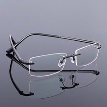 Load image into Gallery viewer, Rimless Alloy Eyeglasses Frames Women Men Flexible Optical Eyeglasses Frame Prescription Spectacles Frameless Eye Glasses
