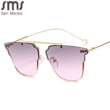 Load image into Gallery viewer, Rimless Cat Eye Sunglasses  Brand Design Women Metal Sun glasses Lady Shades UV400 Eyewear oculos gafas de sol