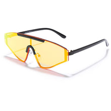 Load image into Gallery viewer, Rimless Cat Eye Sunglasses Women  Brand Mirror Gradient Punk Sunglasses Men Sunglasses Oversized Eyewear Oculos