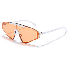 Load image into Gallery viewer, Rimless Cat Eye Sunglasses Women  Brand Mirror Gradient Punk Sunglasses Men Sunglasses Oversized Eyewear Oculos