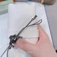 Load image into Gallery viewer, Rimless Diamond Rimmed Glasses Myopic Presbyopia Glasses Frame Men And Women Net Red Glasses