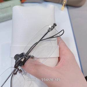 Rimless Diamond Rimmed Glasses Myopic Presbyopia Glasses Frame Men And Women Net Red Glasses