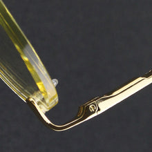 Load image into Gallery viewer, Rimless Glass Sunglasses Man Natural Crystal Stone Sun Glasse Woman Acetate Frame Oval Goggles