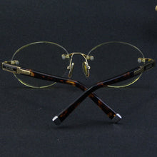 Load image into Gallery viewer, Rimless Glass Sunglasses Man Natural Crystal Stone Sun Glasse Woman Acetate Frame Oval Goggles