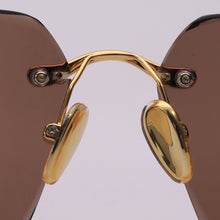 Load image into Gallery viewer, Rimless Glass Sunglasses Man Woman Natural Crystal Stone Sun Glasses Vintage Acetate Glasses Frame Anti Eye Dry Anti Scratch