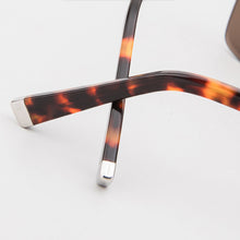 Load image into Gallery viewer, Rimless Glass Sunglasses Man Woman Vintage Natural Crystal Stone Sun Glasses Acetate Glasses Frame Retro  UV400