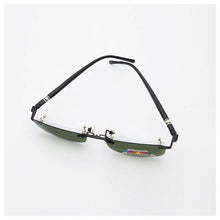 Load image into Gallery viewer, Rimless Glasses Eyeglasses Small Optical Spectacles Yellow night vision goggles Magnetic Polarized Sunglasses Clip UV400 Goggles