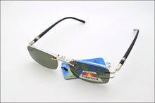 Load image into Gallery viewer, Rimless Glasses Eyeglasses Small Optical Spectacles Yellow night vision goggles Magnetic Polarized Sunglasses Clip UV400 Goggles