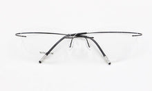 Load image into Gallery viewer, Rimless Glasses Frame Women Titanium Ultralight Eyeglasses Prescription Frameless Cat Eye Eyewear Myopia Optical Frame