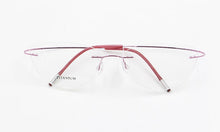 Load image into Gallery viewer, Rimless Glasses Frame Women Titanium Ultralight Eyeglasses Prescription Frameless Cat Eye Eyewear Myopia Optical Frame