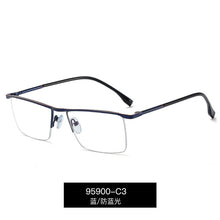 Load image into Gallery viewer, Rimless Men Glasses Rectangle Eyeglasses Man Simple Trendy Anti-Blue Light Computer Office Transparent Eyewear European Okulary